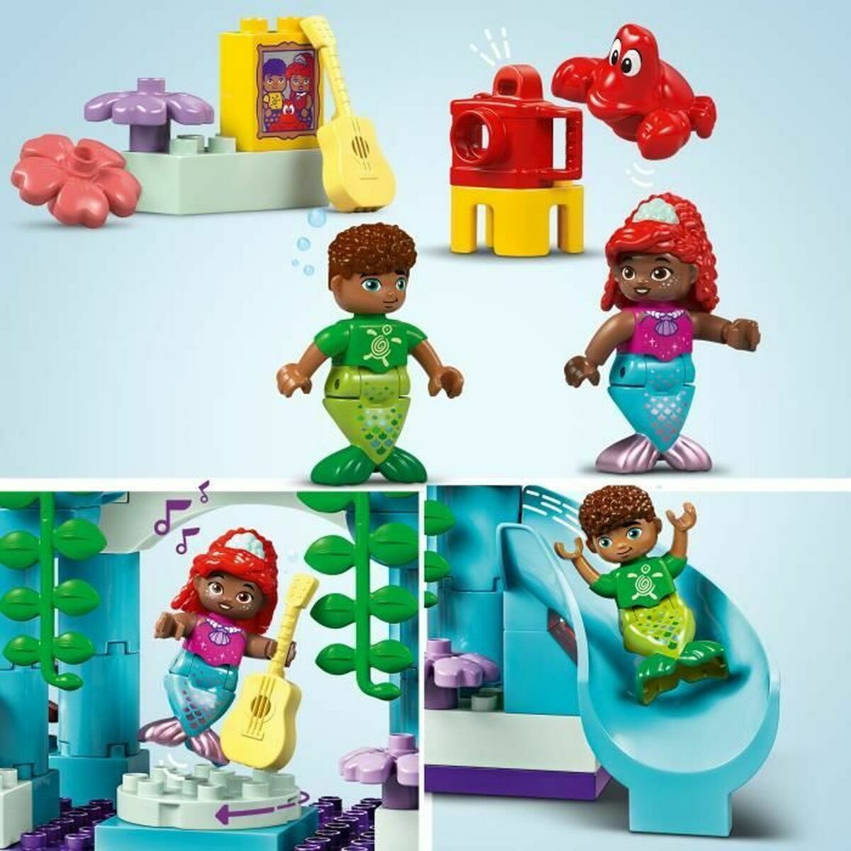 Set de Construcție Lego Disney 10435 Ariel's Magical Underwater Palace Multicolor 116 Piese - Jucarii si jocuri