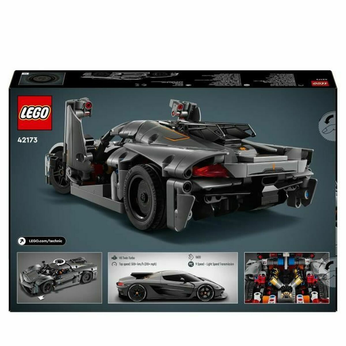 Set de Construcție Lego Koenigsegg Jesko Absolut Multicolor - Jucarii si jocuri