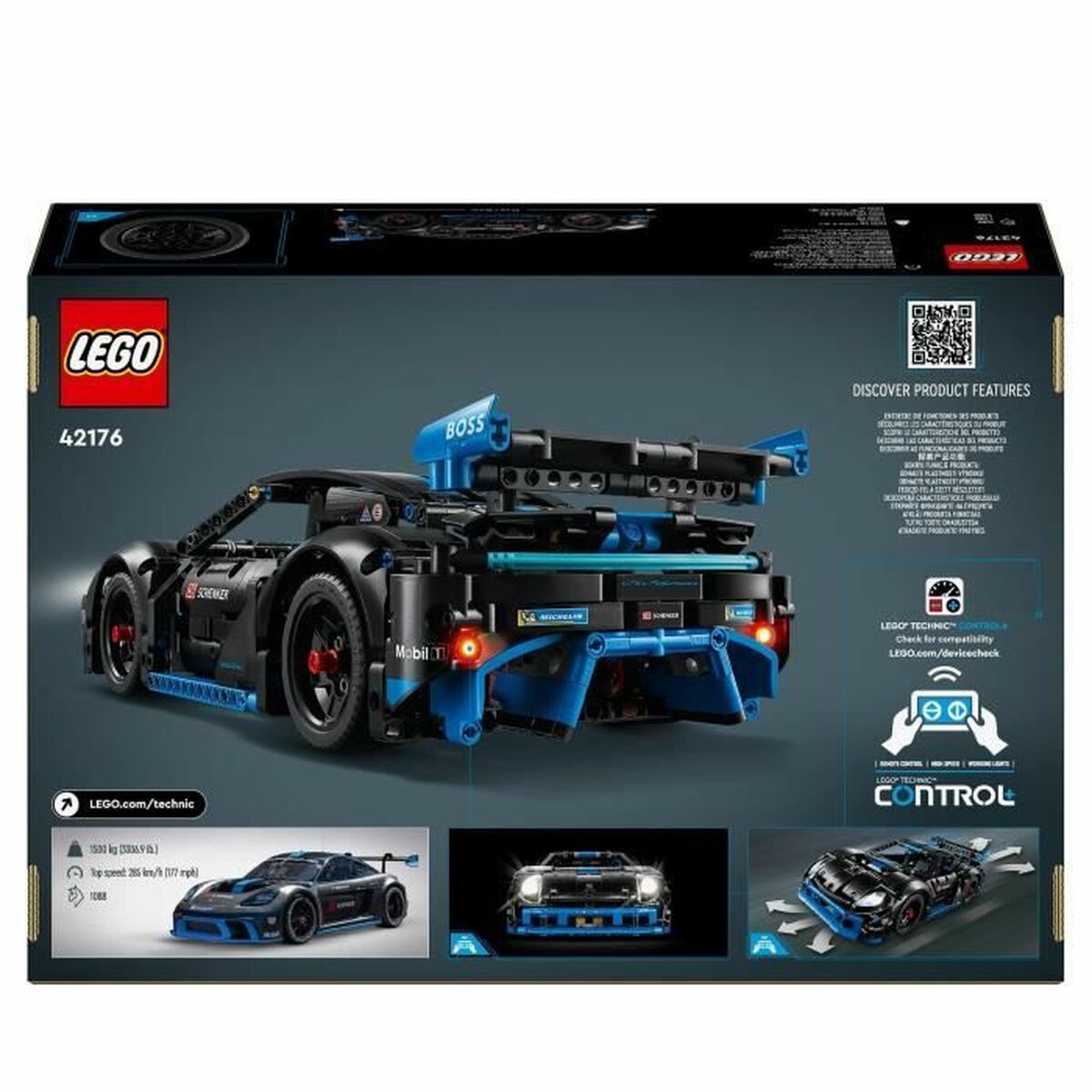 Set de Construcție Lego Porsche GT4 e-Performance Racing Car Multicolor - Jucarii si jocuri
