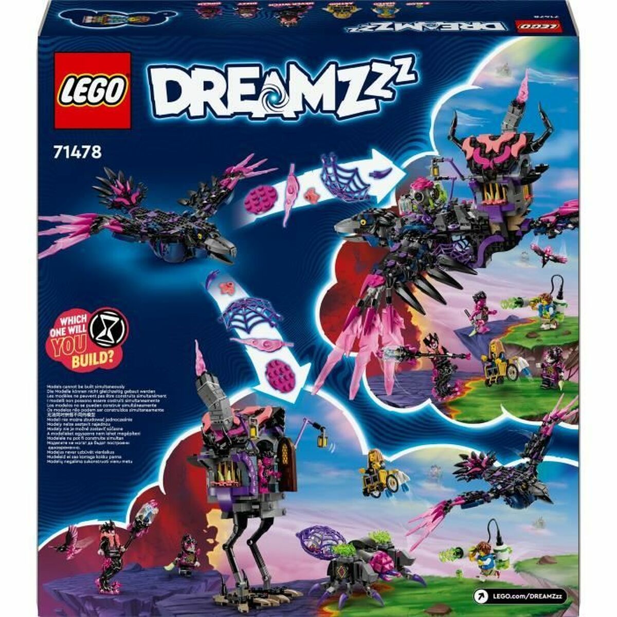 Set de Construcție Lego Nightmare Witch's Midnight Raven Multicolor - Jucarii si jocuri