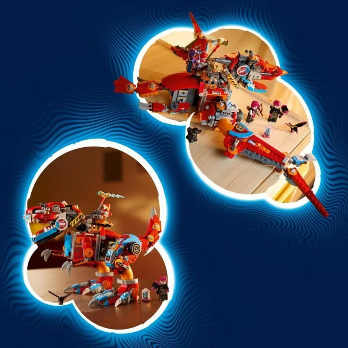 Set de Construcție Lego Cooper's C-Rex Dinosaur Robot Multicolor - Jucarii si jocuri