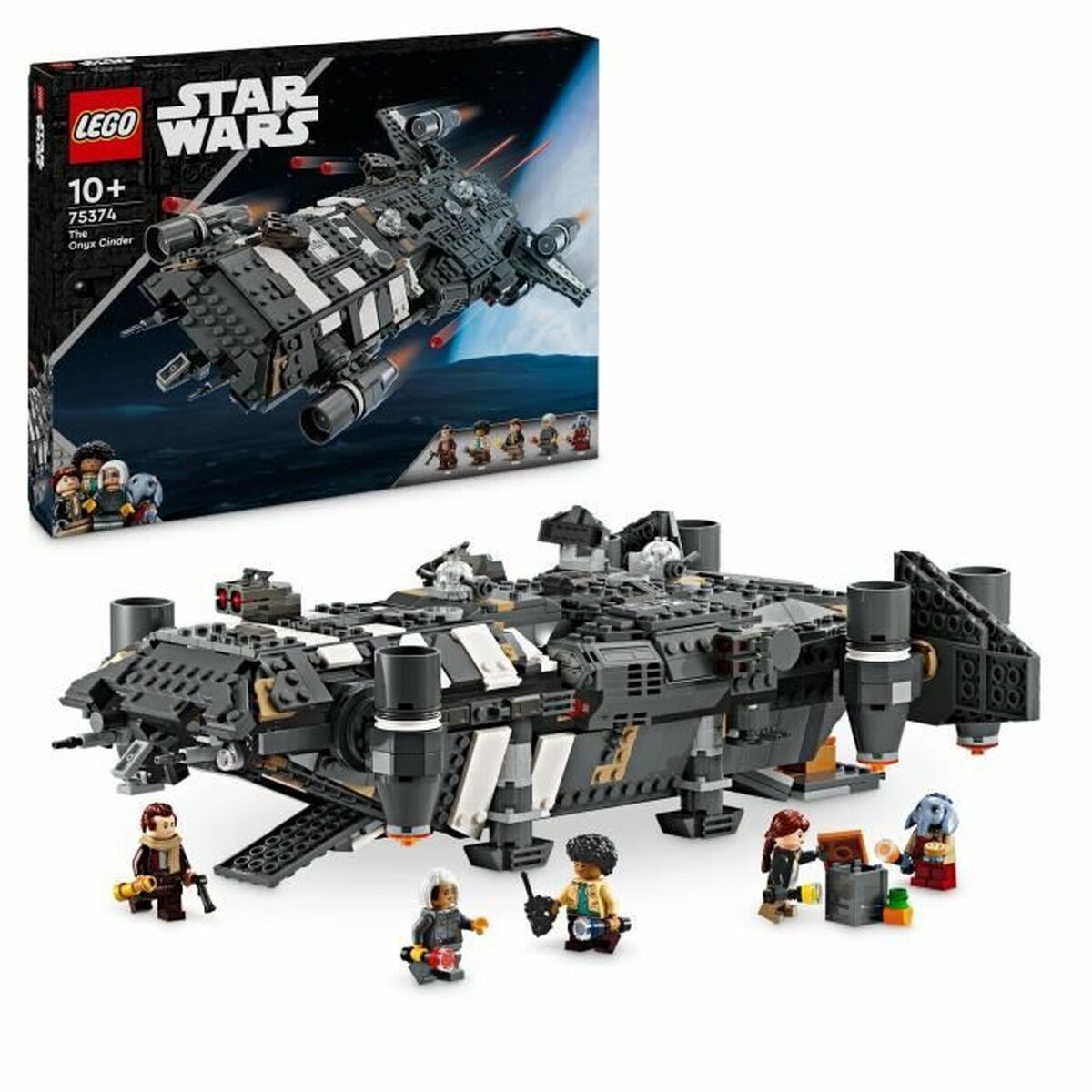 Set de Construcție Lego Star Wars 75374 The Onyx Cinder Multicolor 1325 Piese - Jucarii si jocuri
