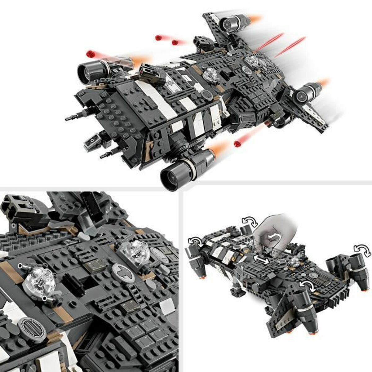 Set de Construcție Lego Star Wars 75374 The Onyx Cinder Multicolor 1325 Piese - Jucarii si jocuri
