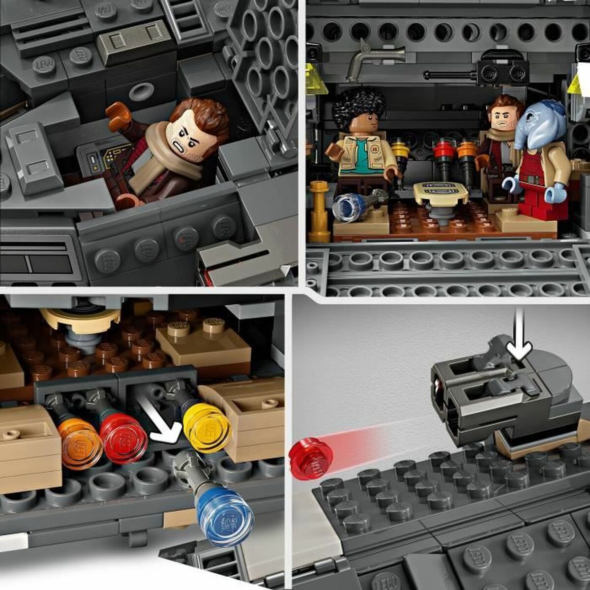 Set de Construcție Lego Star Wars 75374 The Onyx Cinder Multicolor 1325 Piese - Jucarii si jocuri