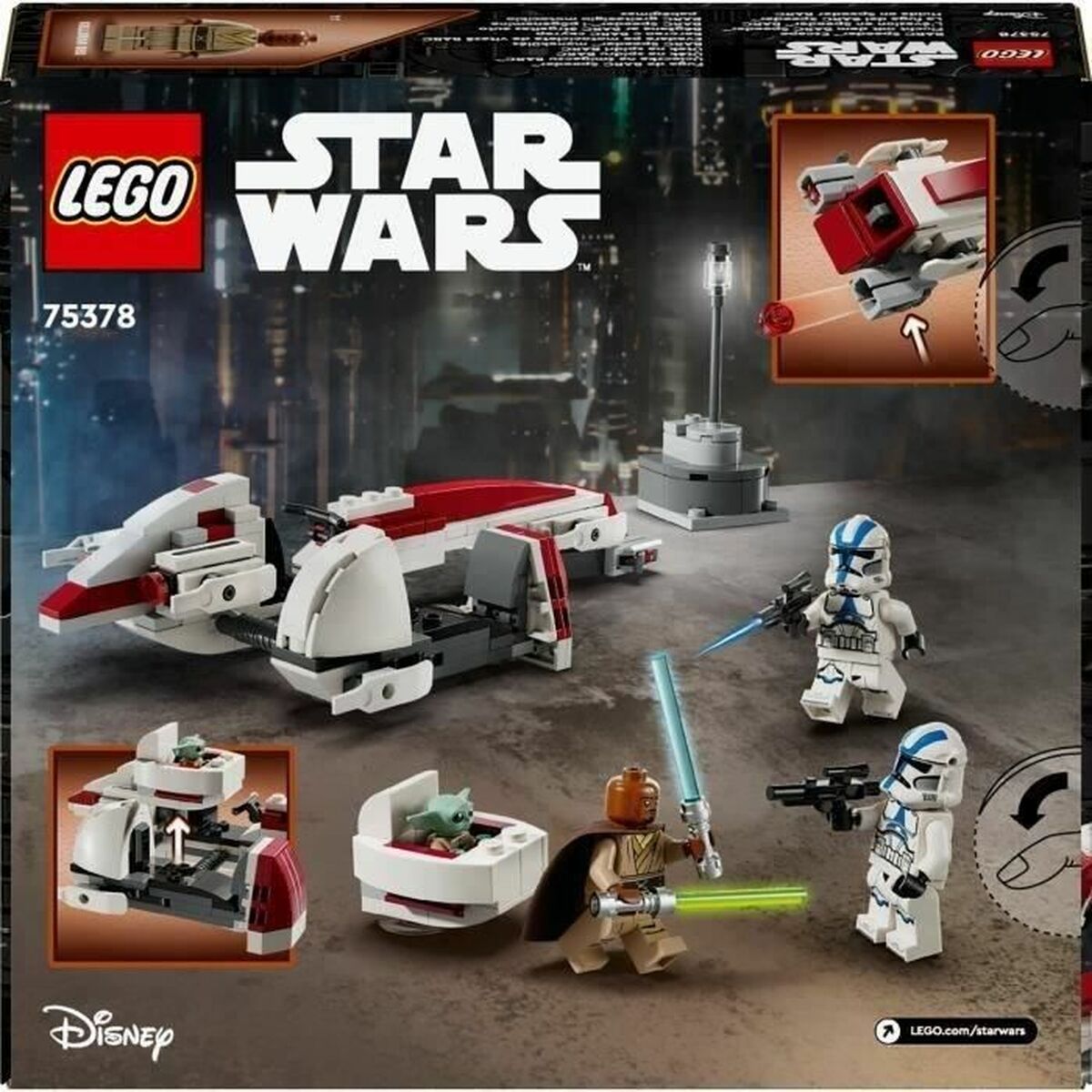 Set de Construcție Lego The Mandalorian BARC Speeder Escape Multicolor - Jucarii si jocuri