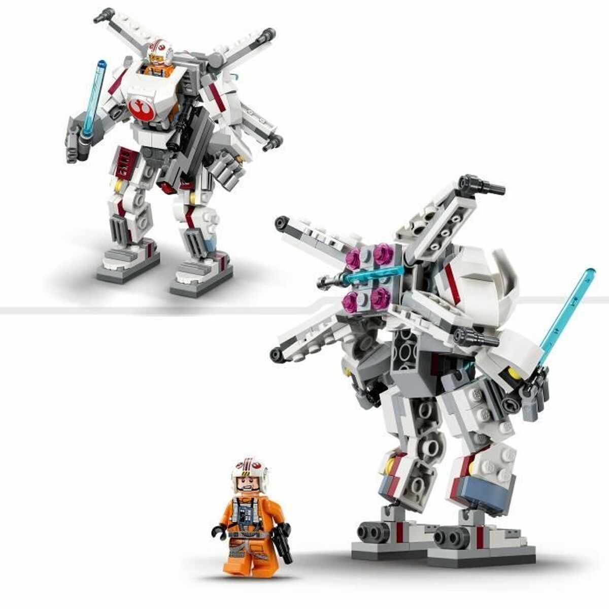 Set de Construcție Lego Luke Skywalker's X-Wing Mech Multicolor - Jucarii si jocuri