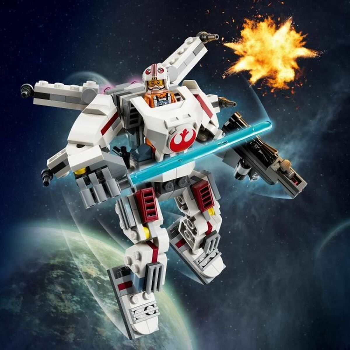 Set de Construcție Lego Luke Skywalker's X-Wing Mech Multicolor - Jucarii si jocuri
