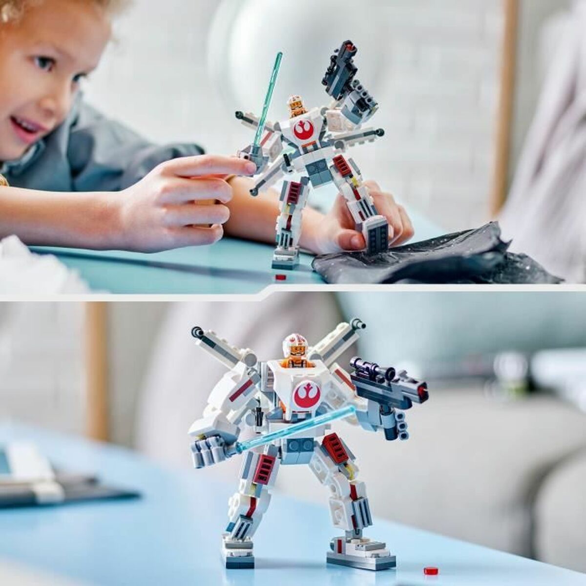 Set de Construcție Lego Luke Skywalker's X-Wing Mech Multicolor - Jucarii si jocuri