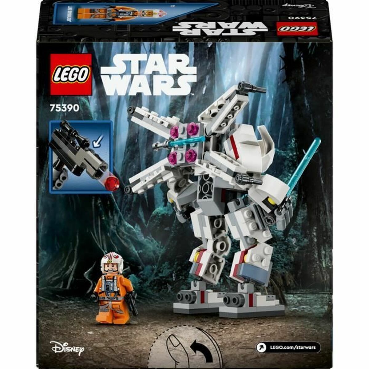 Set de Construcție Lego Luke Skywalker's X-Wing Mech Multicolor - Jucarii si jocuri