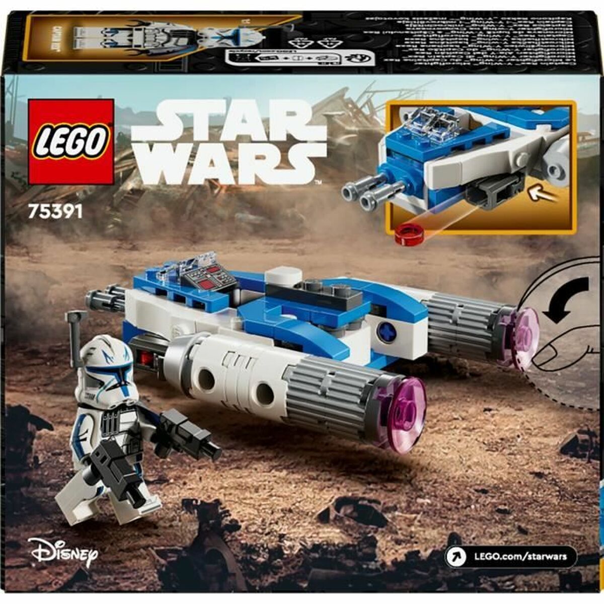 Set de Construcție Lego Captain Rex's Y-Wing Microfighter Multicolor - Jucarii si jocuri