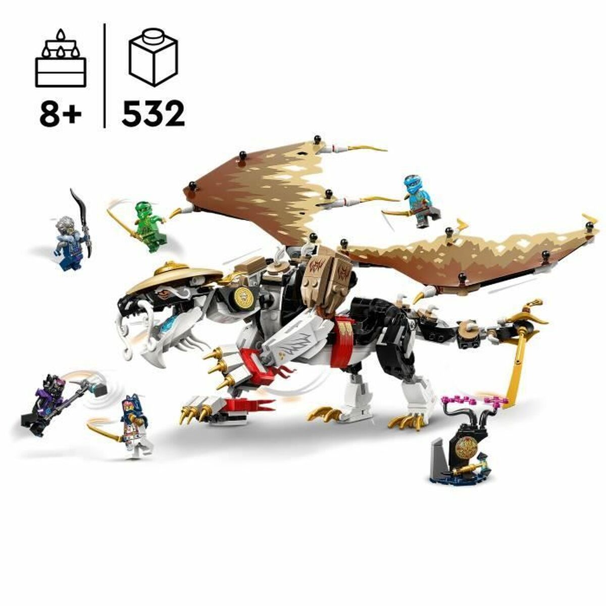 Playset Lego 71809 Master Dragon Egalt - Jucarii si jocuri, Păpuși și figurine