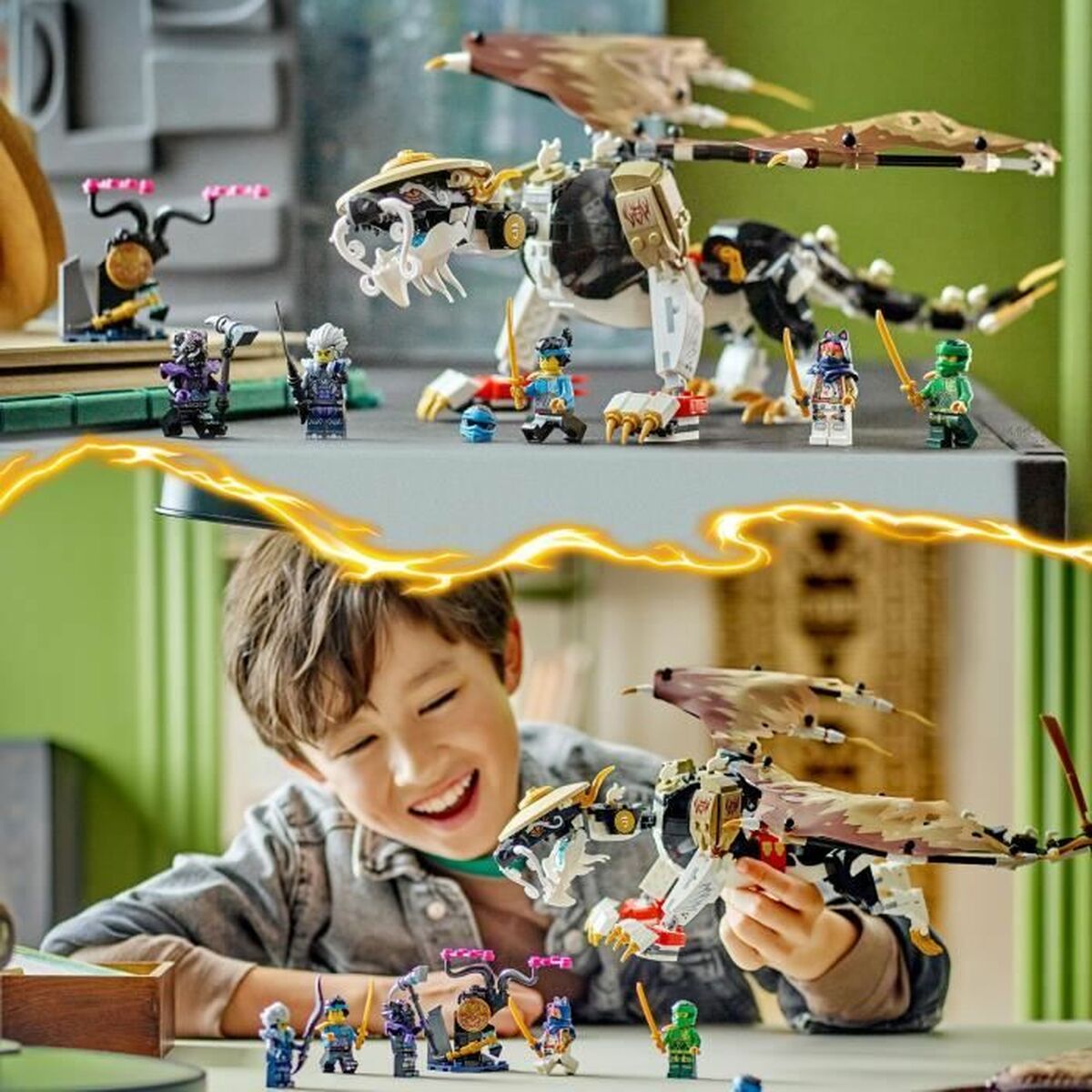 Playset Lego 71809 Master Dragon Egalt - Jucarii si jocuri, Păpuși și figurine