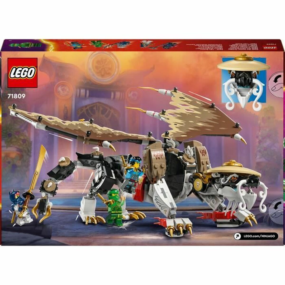Playset Lego 71809 Master Dragon Egalt - Jucarii si jocuri, Păpuși și figurine
