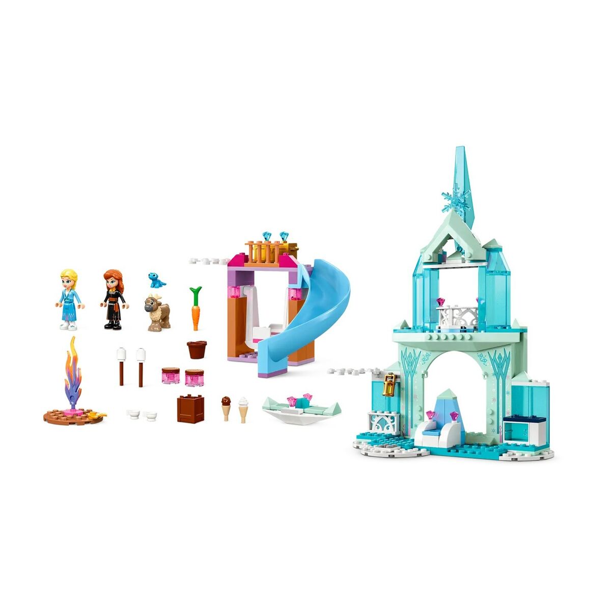 Playset Lego 43238 Elsa´s Frozen Castle - Jucarii si jocuri, Păpuși și figurine