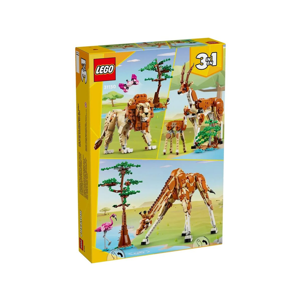Set de Construcție Lego 31150 Wild Safari Animals Multicolor 780 Piese - Jucarii si jocuri