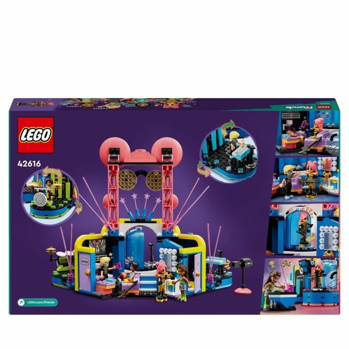 Set de Construcție Lego 42616 Friends Heartlake City Musical Violet 669 Piese - Jucarii si jocuri