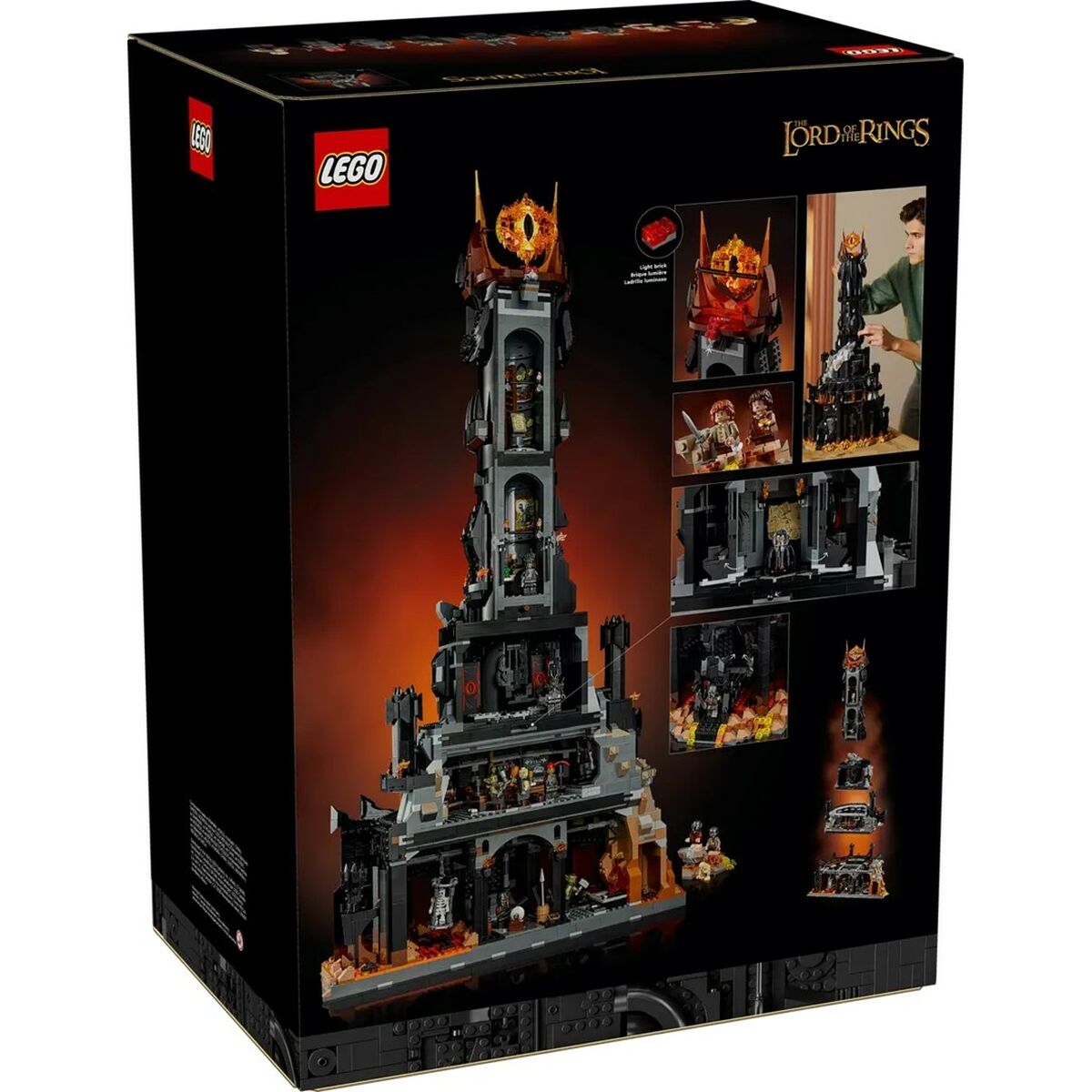 Set de Construcție Lego ICONS 10333 The Lord of the Rings: Barad-dûr 5471 Piese - Jucarii si jocuri
