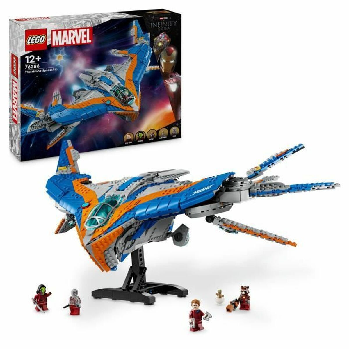 Set de Construcție Lego 76286 Guardians of the Galaxy: Milano Starship Multicolor 2090 Piese - Jucarii si jocuri
