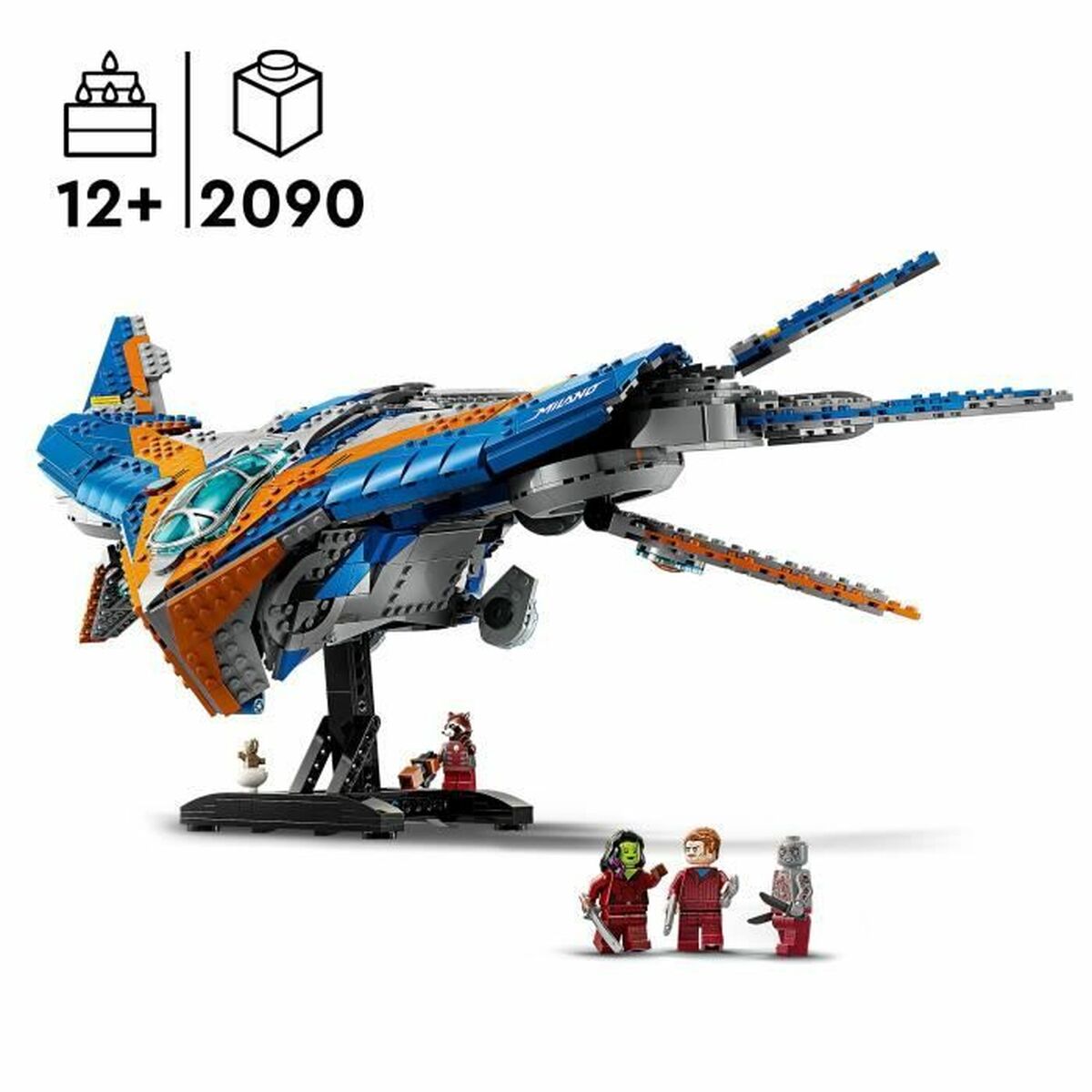 Set de Construcție Lego 76286 Guardians of the Galaxy: Milano Starship Multicolor 2090 Piese - Jucarii si jocuri
