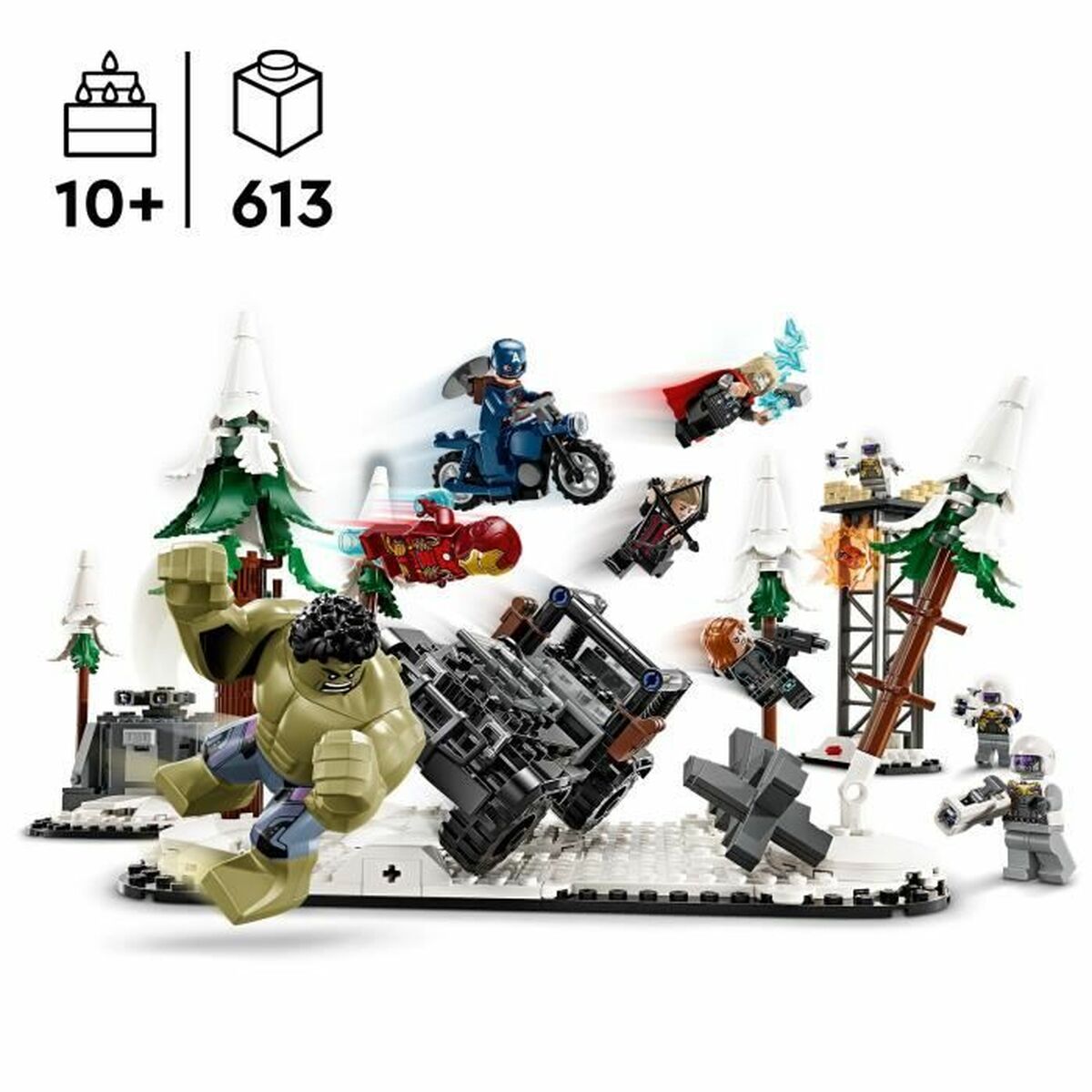 Set de Construcție Lego Los Vengadores se reúnen: La era de Ultrón Multicolor - Jucarii si jocuri