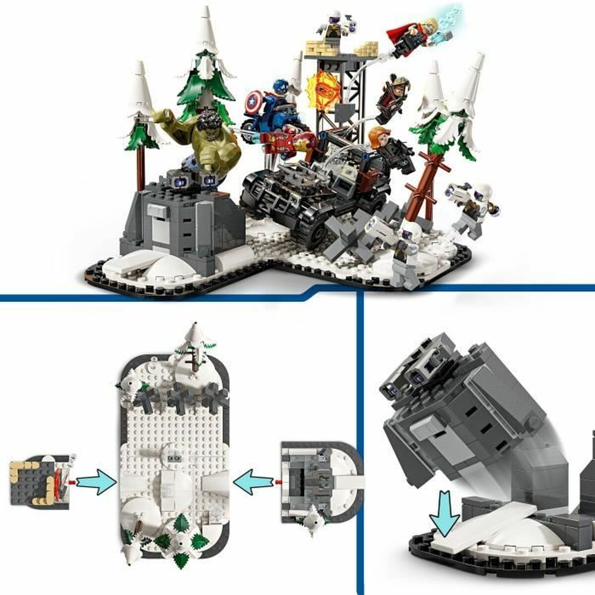 Set de Construcție Lego Los Vengadores se reúnen: La era de Ultrón Multicolor - Jucarii si jocuri