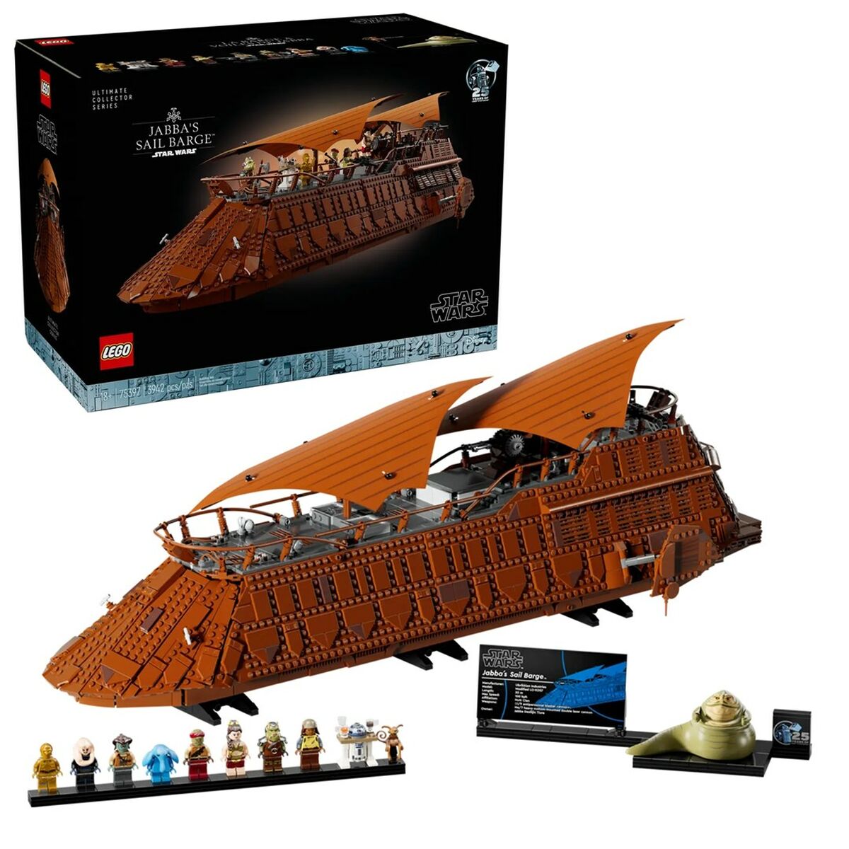 Set de Construcție Lego 75397 - Star Wars Jabba Sail Barge 3943 Piese - Jucarii si jocuri