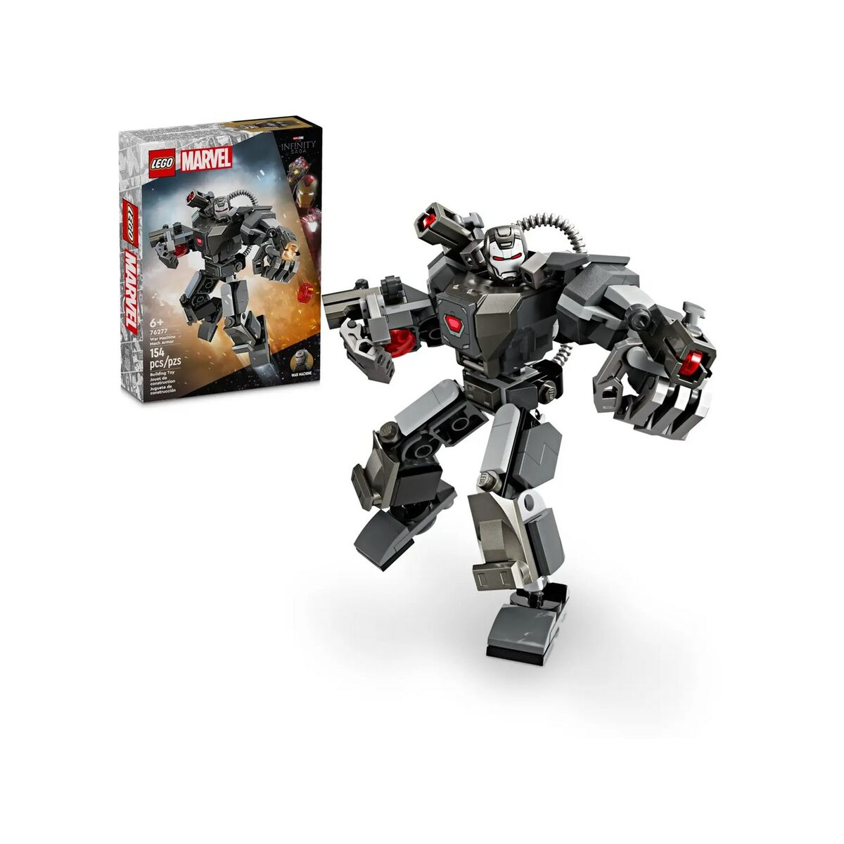 Set de Construcție Lego WAR MACHINE ARMADURA MECÁNICA Multicolor 154 Piese - Jucarii si jocuri