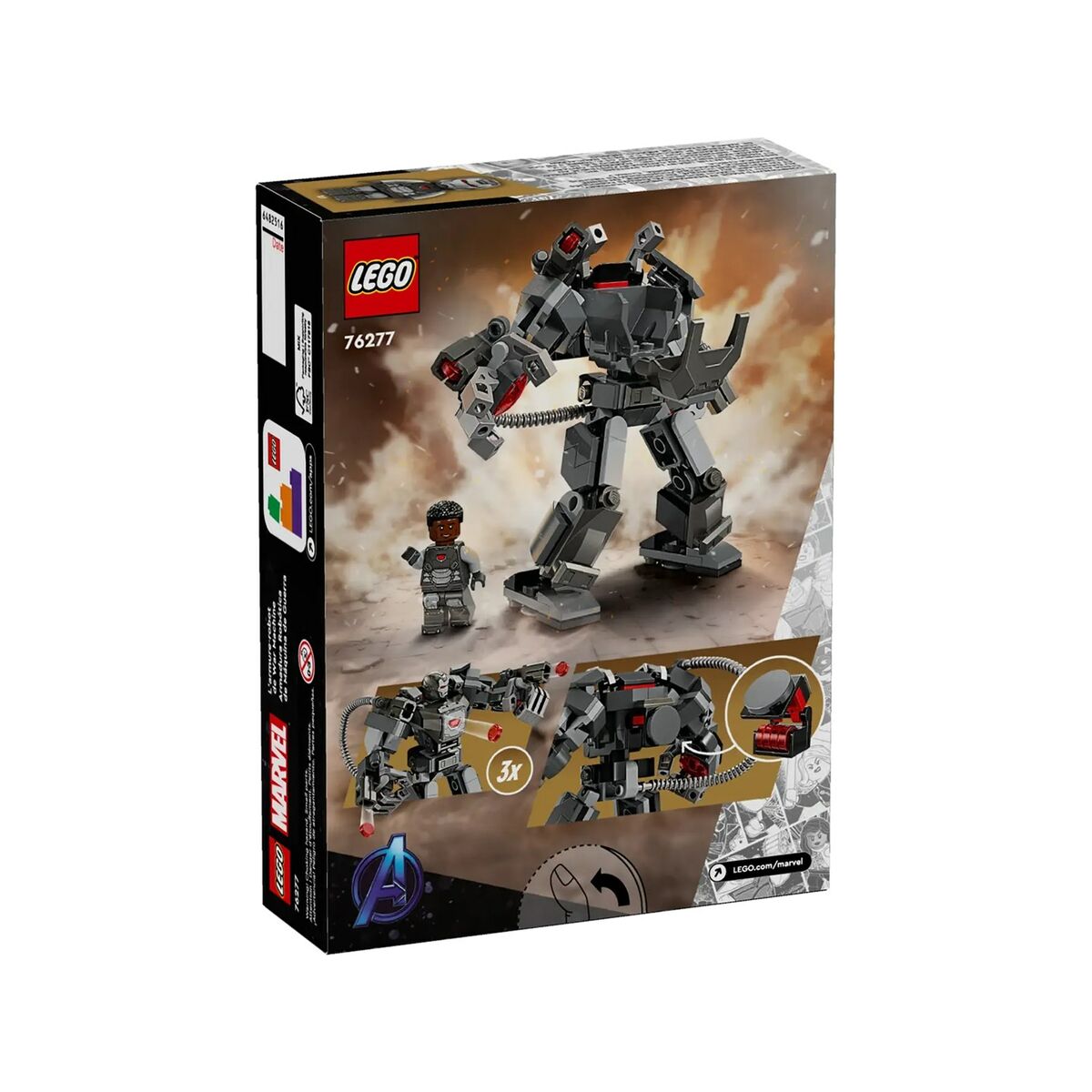 Set de Construcție Lego WAR MACHINE ARMADURA MECÁNICA Multicolor 154 Piese - Jucarii si jocuri
