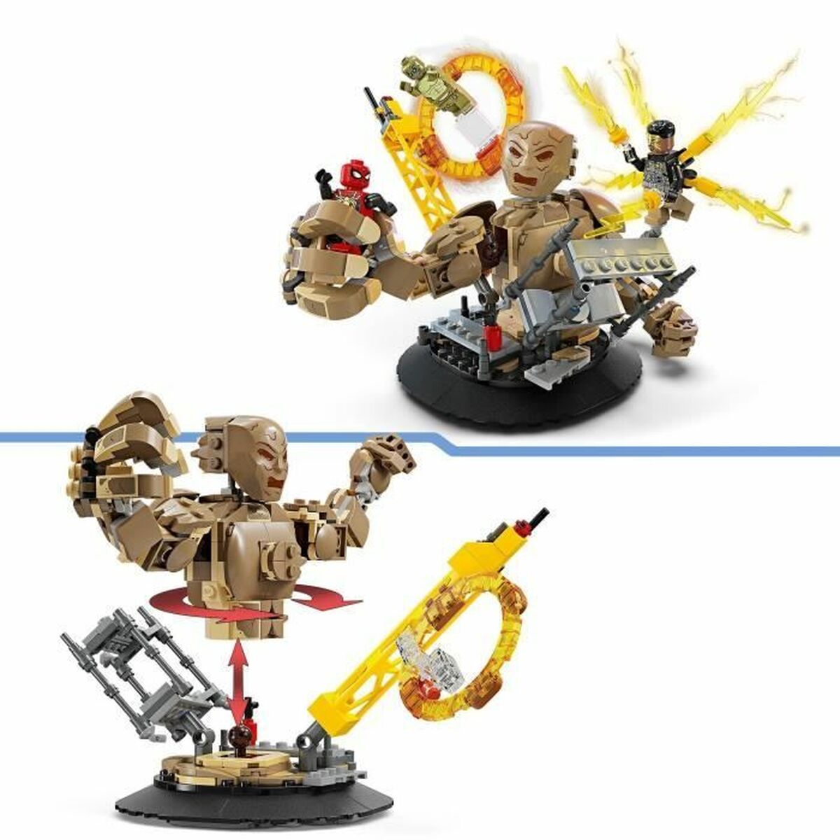 Set de Construcție Lego 76280 Spiderman vs. Sandman: Final Battle Multicolor 347 Piese - Jucarii si jocuri