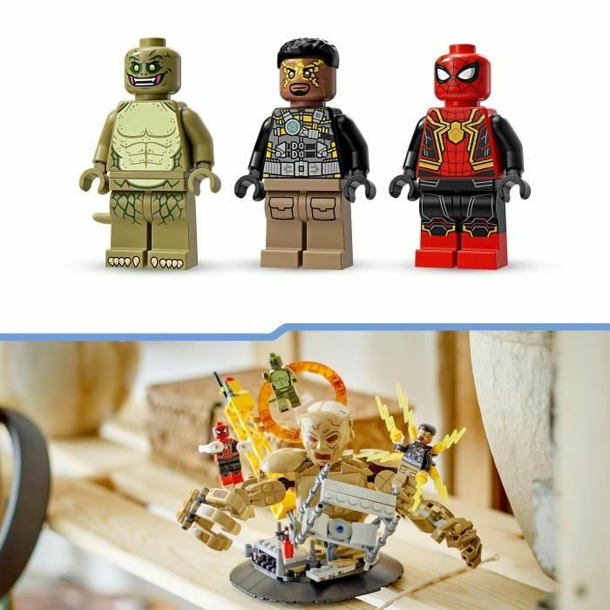 Set de Construcție Lego 76280 Spiderman vs. Sandman: Final Battle Multicolor 347 Piese - Jucarii si jocuri