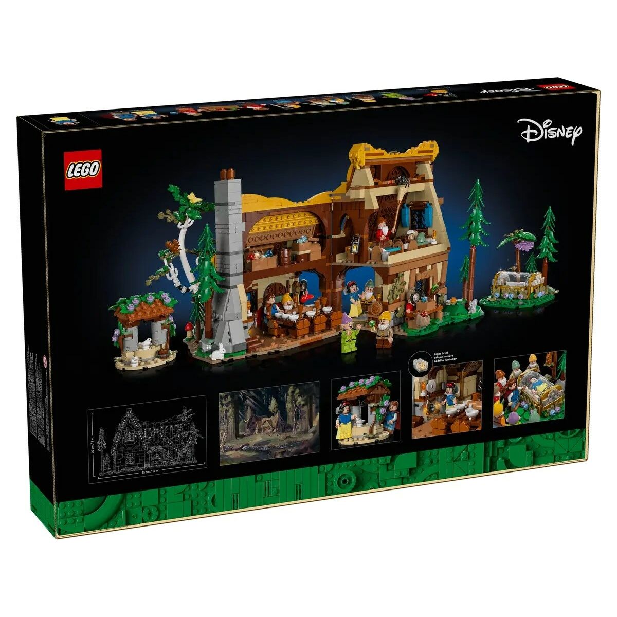 Set de Construcție Lego Casita de Blancanieves y los siete enanitos 2228 Piese - Jucarii si jocuri