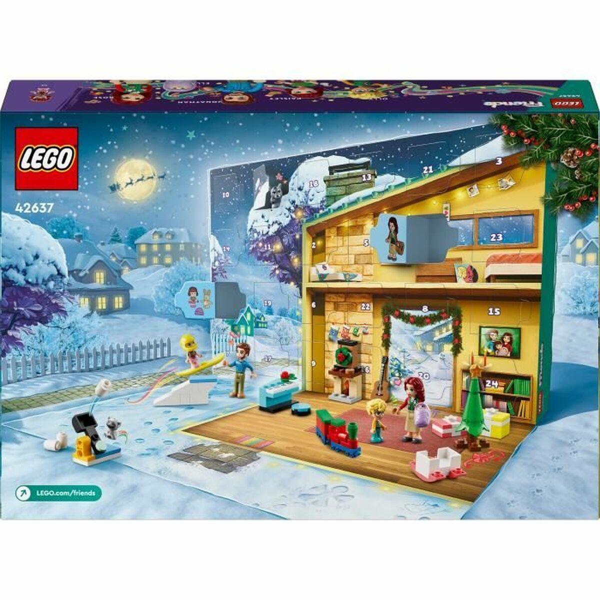 Set de Construcție Lego 42637 Advent Calendar 2024 Gifts Before Christmas Multicolor - Jucarii si jocuri