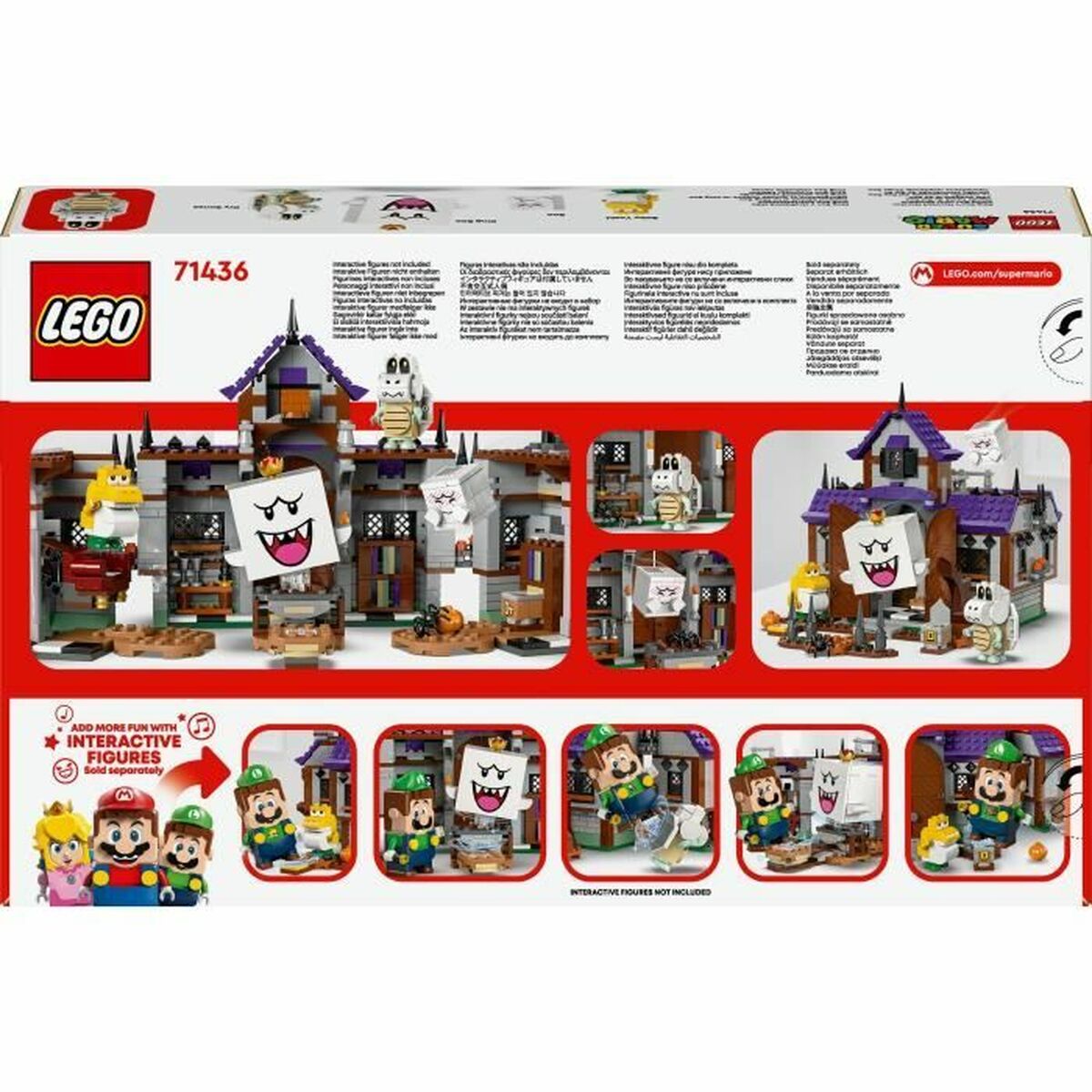Set de Construcție Lego King Boo's Haunted Mansion Multicolor - Jucarii si jocuri