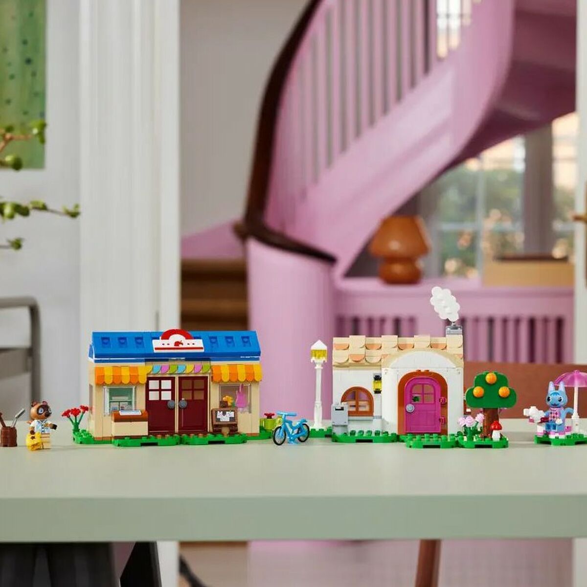 Set de Construcție Lego 77050 Nook's Shop & Rosie's House Multicolor - Jucarii si jocuri