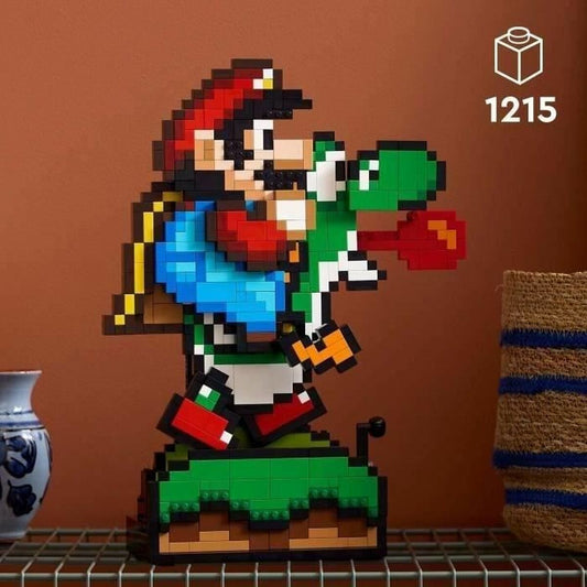 Set de Construcție Lego Super Mario World™ Mario and Yoshi - Jucarii si jocuri