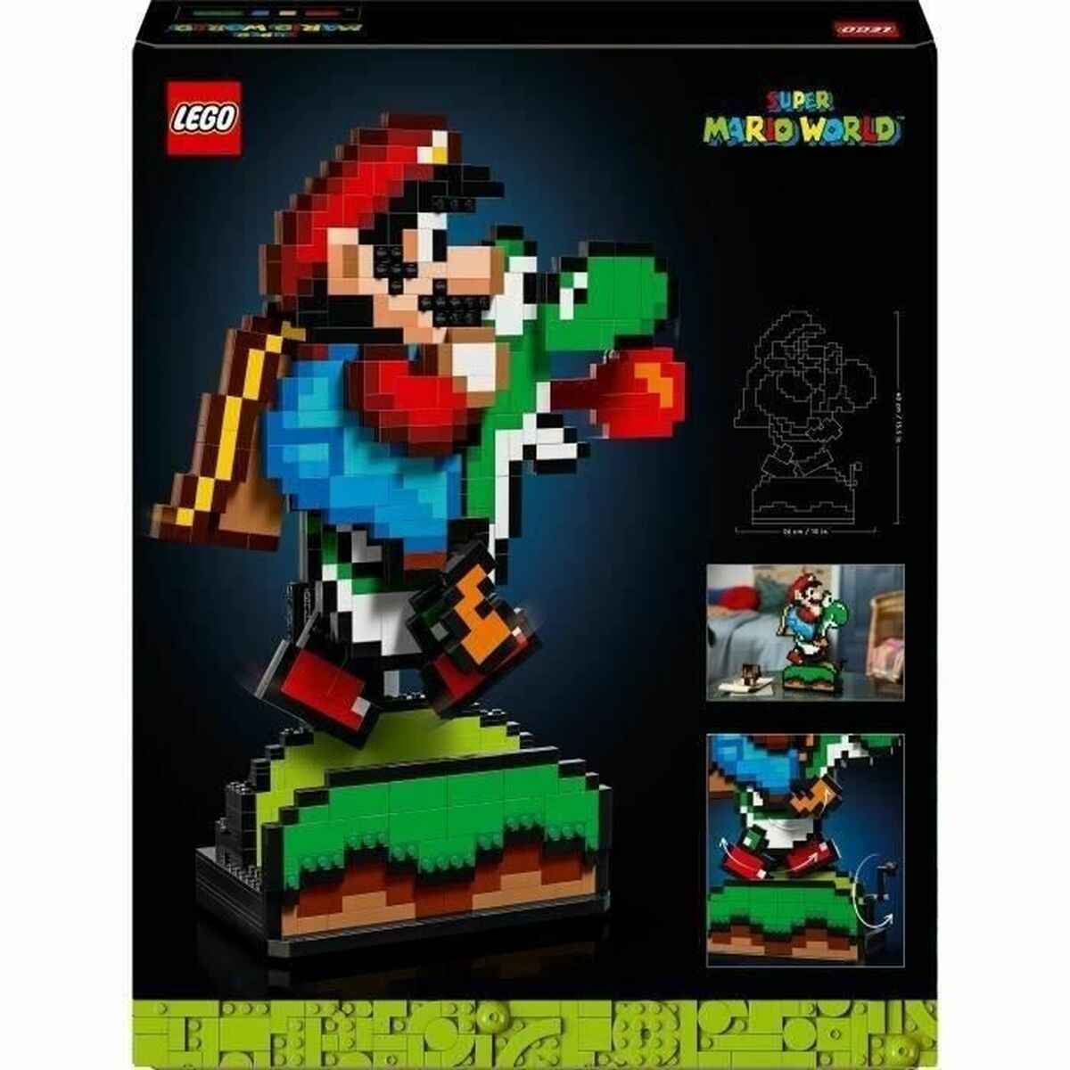 Set de Construcție Lego Super Mario World™ Mario and Yoshi - Jucarii si jocuri