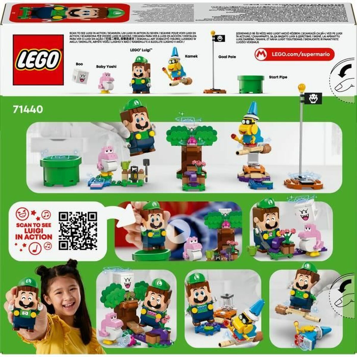 Set de Construcție Lego 71440 Adventures with LEGO Luigi Interactive Multicolor - Jucarii si jocuri