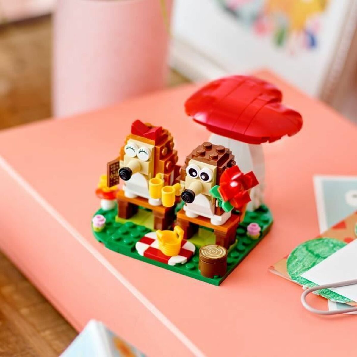 Set de Construcție Lego Hedgehogs' Picnic - Jucarii si jocuri