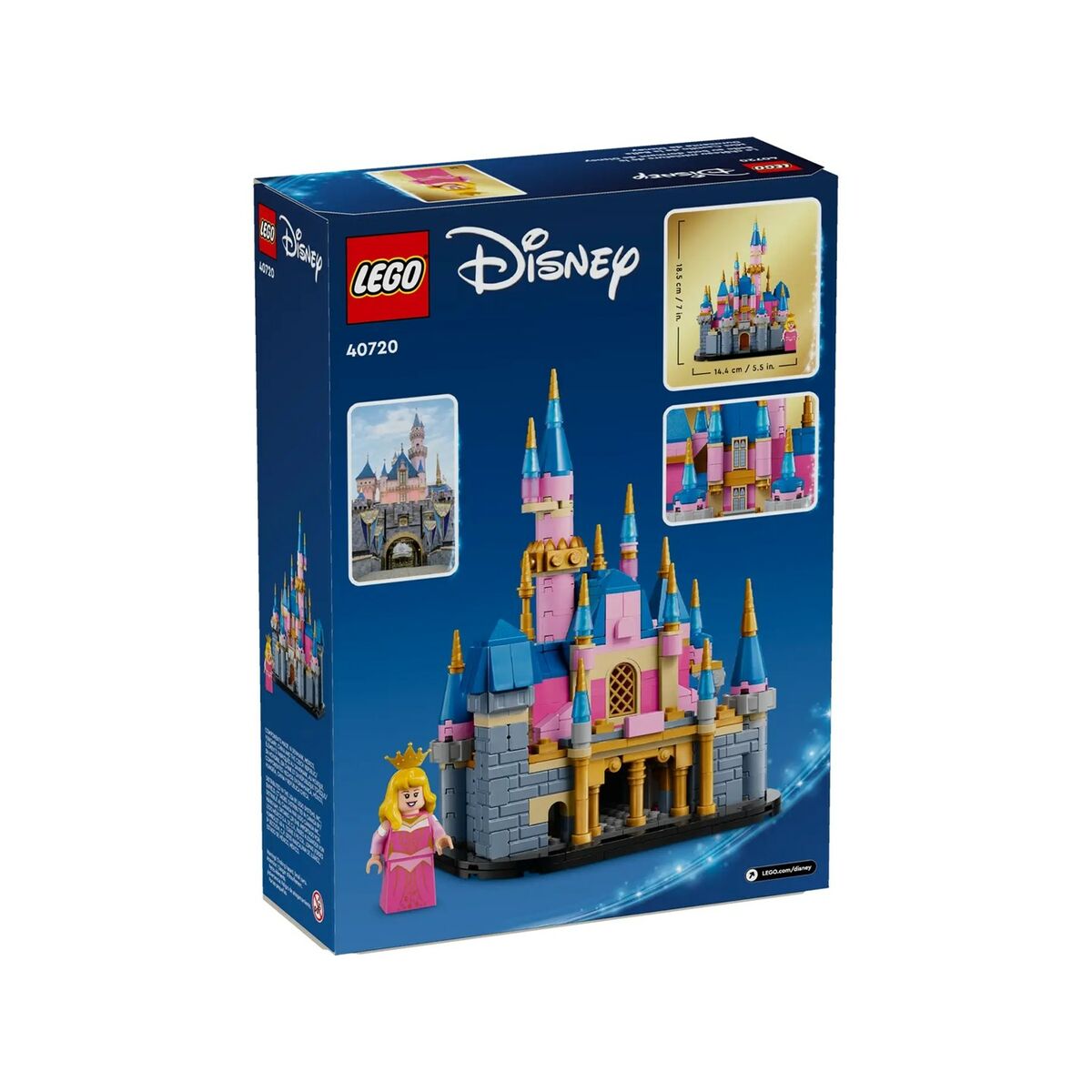 Set de Construcție Lego 40720 Mini Disney Sleeping Beauty Castle 528 Piese - Jucarii si jocuri