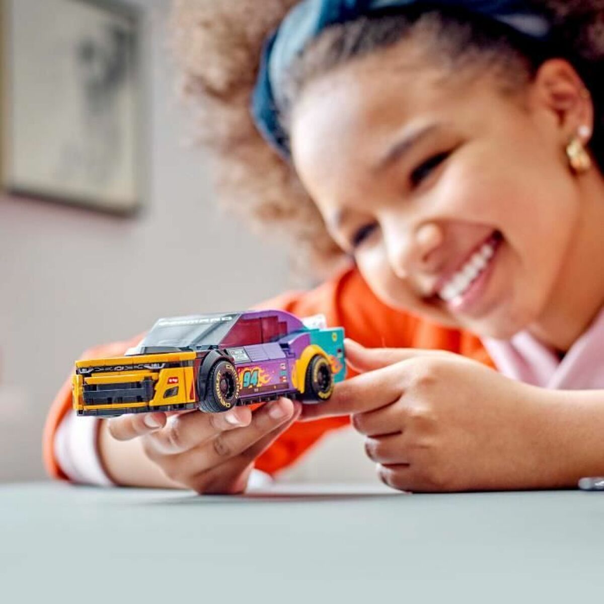 Set de Construcție Lego NASCAR Next Gen Chevrolet Camaro ZL1 Multicolor 328 Piese - Jucarii si jocuri