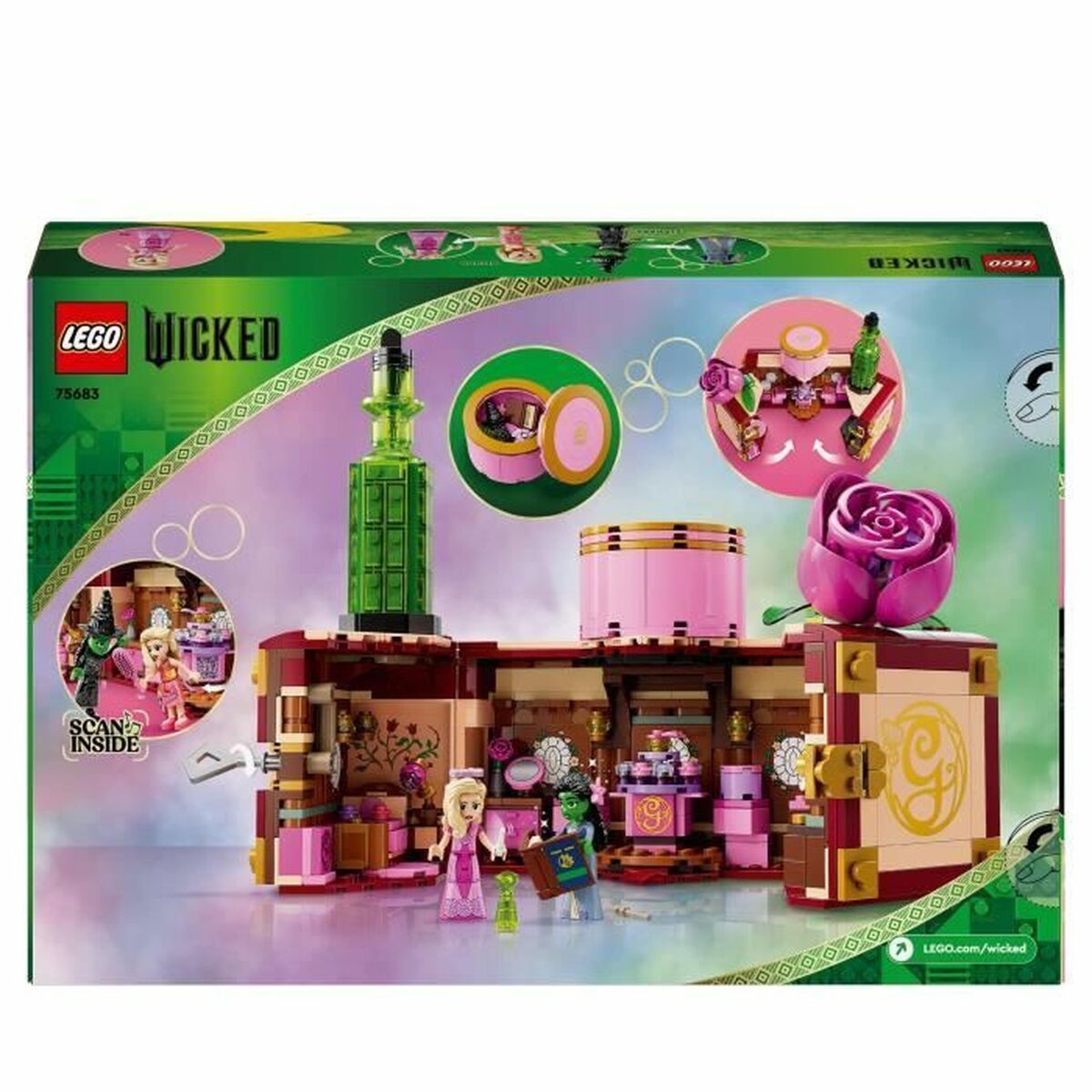 Set de Construcție Lego Wicked 75683 Glinda and Elphaba's Dorm 740 Piese - Jucarii si jocuri