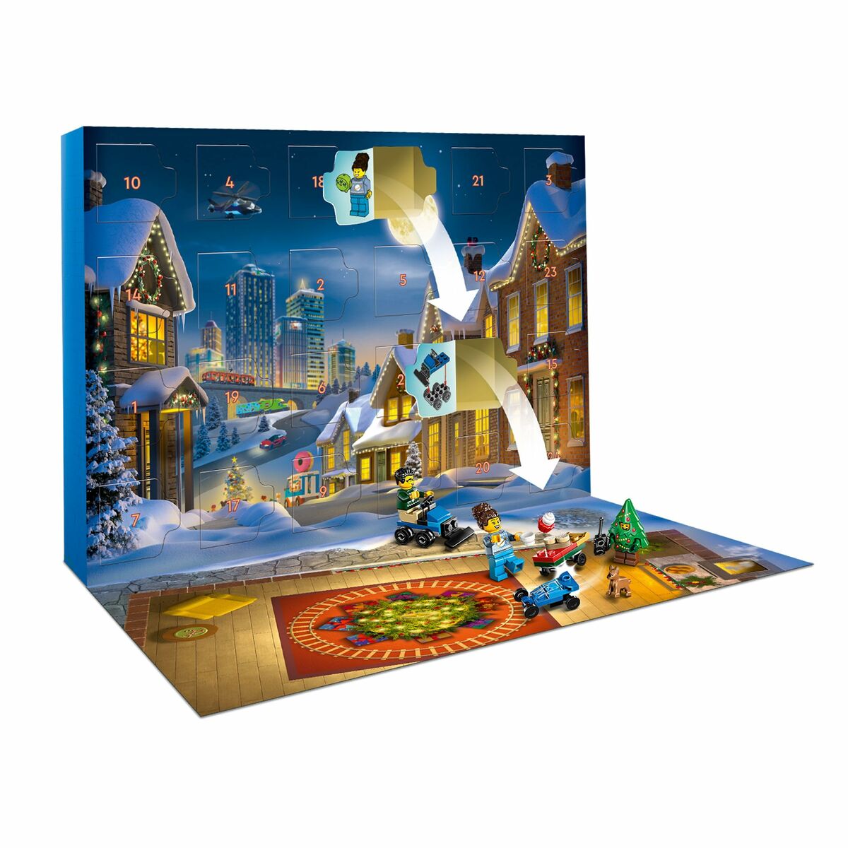 Set de Construcție Lego 60475 Advent Calender 2025 City 186 Piese - Jucarii si jocuri