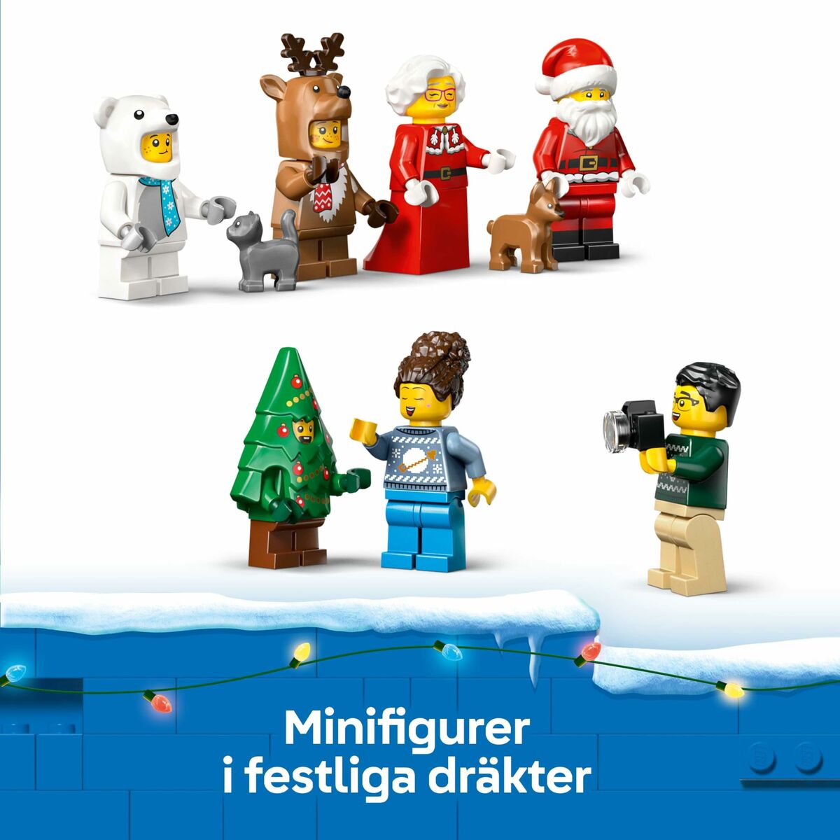 Set de Construcție Lego 60475 Advent Calender 2025 City 186 Piese - Jucarii si jocuri