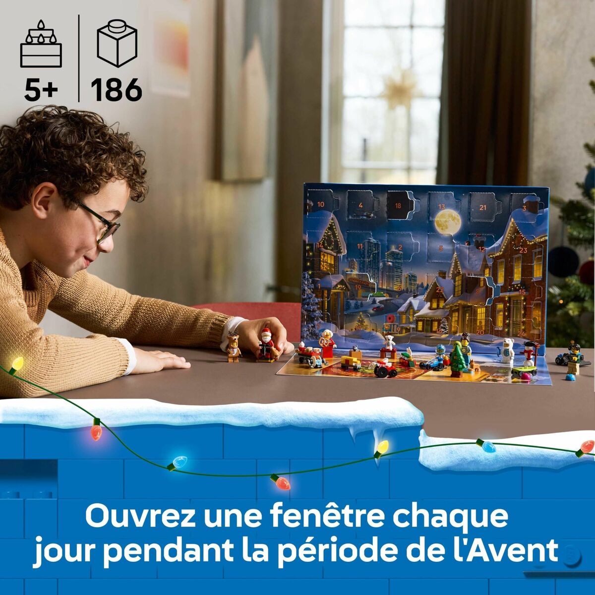 Set de Construcție Lego 60475 Advent Calender 2025 City 186 Piese - Jucarii si jocuri