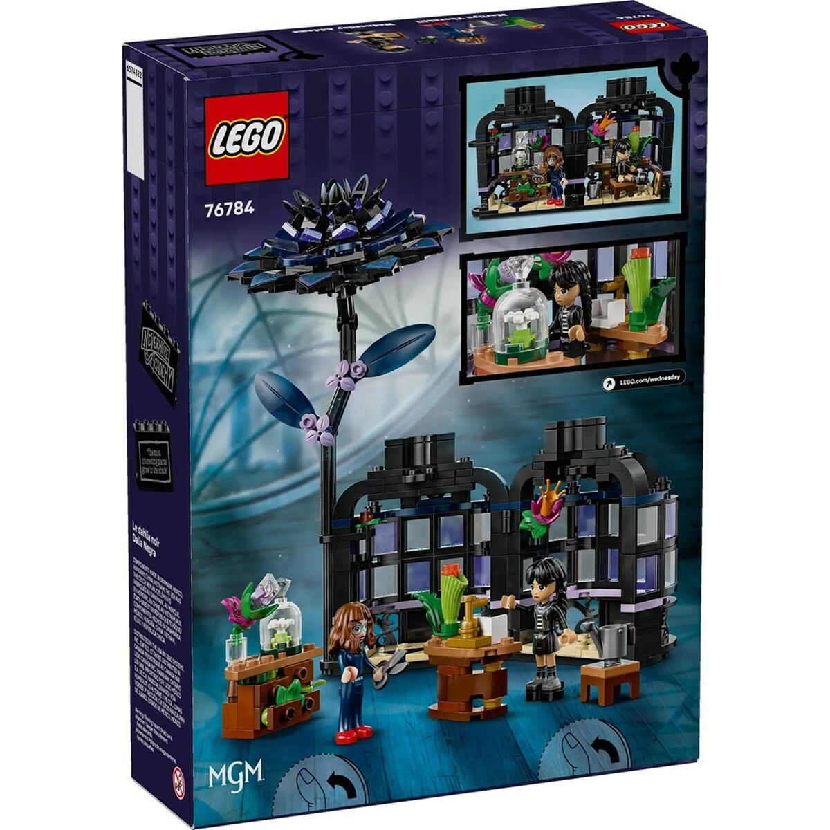 Set de Construcție Lego WEDNESDAY 76784 Black Dahlia Flower 358 Piese - Jucarii si jocuri