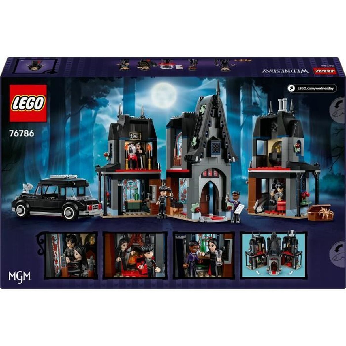 Plăci de Construcții Lego Wednesday 76786 1000 Piese - Jucarii si jocuri