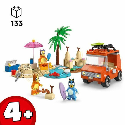 Set de Construcție Lego 11202 Bluey's Beach & Family Car Trip 133 Piese - Jucarii si jocuri