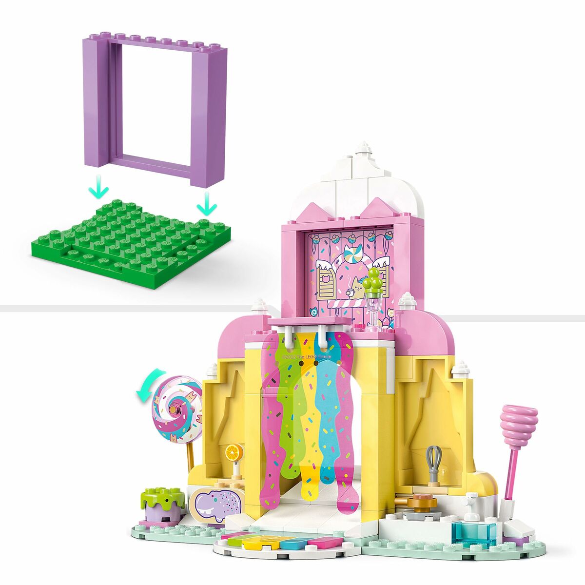 Set de Construcție Lego 11205 Sweet Treat Mountain and Kitty Garden 263 Piese - Jucarii si jocuri