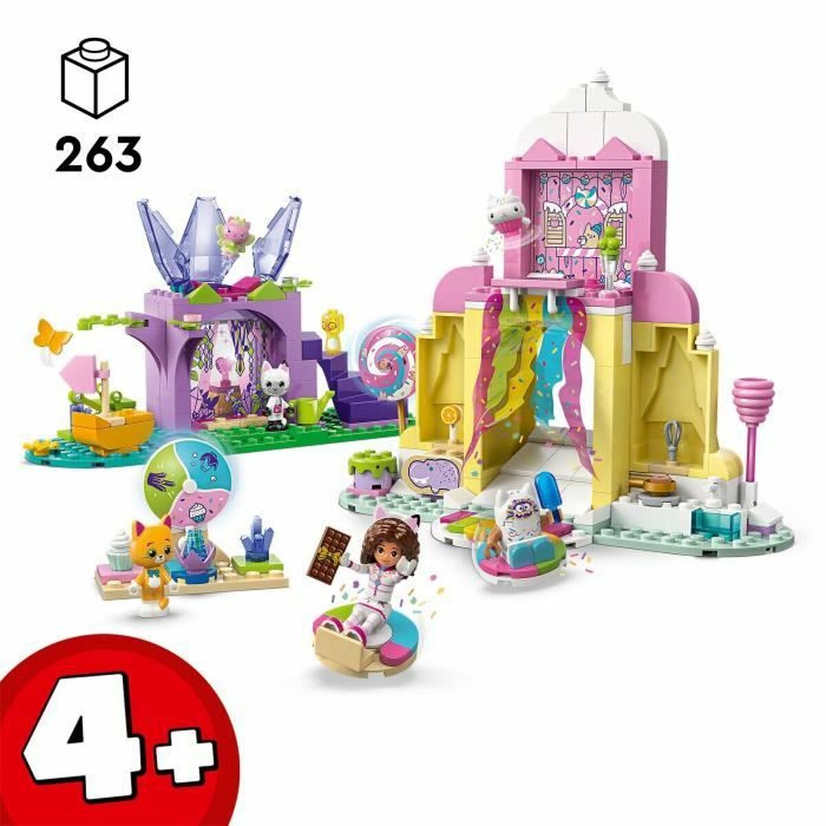 Set de Construcție Lego 11205 Sweet Treat Mountain and Kitty Garden 263 Piese - Jucarii si jocuri