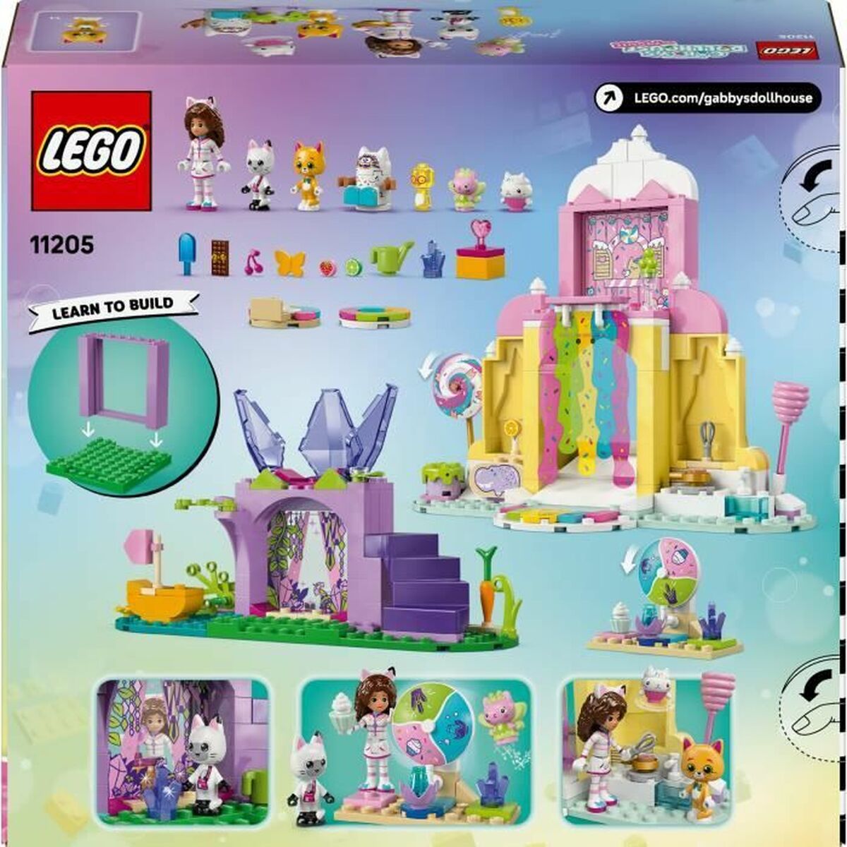 Set de Construcție Lego 11205 Sweet Treat Mountain and Kitty Garden 263 Piese - Jucarii si jocuri